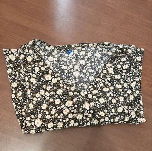 Long Sleeve Floral Blouse